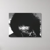  kind Alaska eskimo Canvas Afdruk (Voorkant)