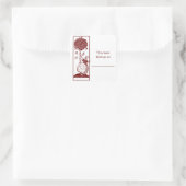 Kind & alfabet Boom Bookplate sticker (Tas)