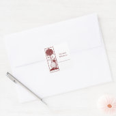 Kind & alfabet Boom Bookplate sticker (Envelop)