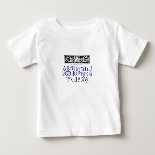 Kind Alphabet Shirt (Voorkant)