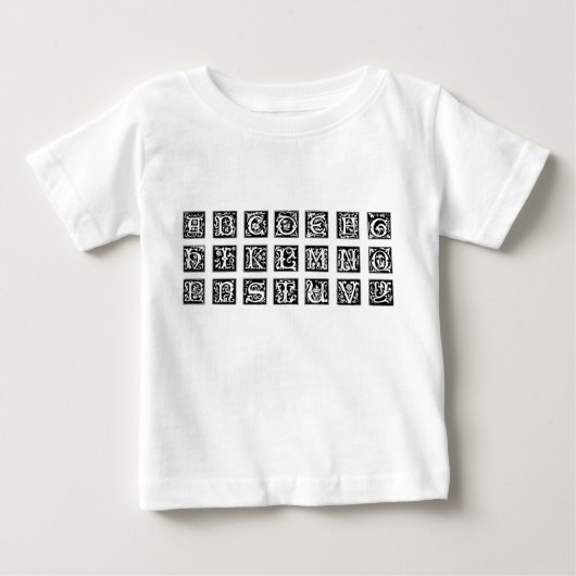 Kind Alphabet Shirt (Voorkant)