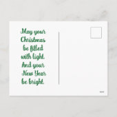  kind als een elf vakantie Briefkaart (Achterkant)