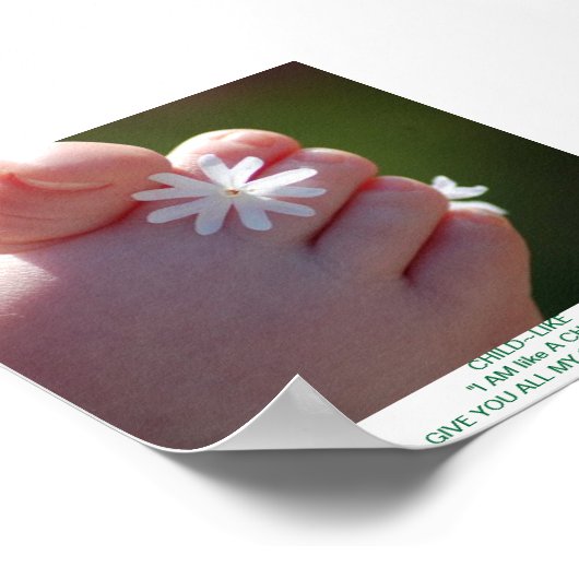 KIND ALS POSTER (Hoek)