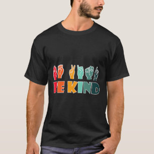 Kind Amerikaanse Gebarentaal Asl Invaliditeit Awar T-shirt