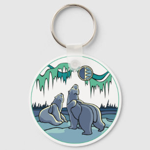Kind Arctic Art Sleutelhanger Polar Beer Gifts
