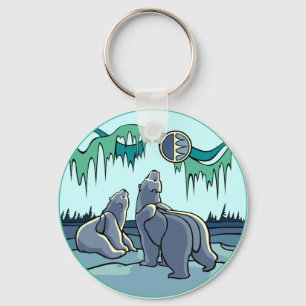 Kind Arctic Art Sleutelhanger Polar Beer Gifts