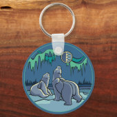 Kind Arctic Art Sleutelhanger Polar Beer Sleutelha (Voorkant)