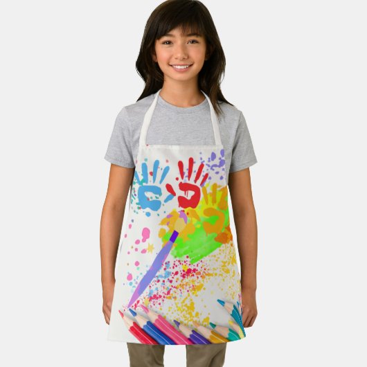 Kind Art Apron Schort (Insitu)