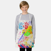 Kind Art Apron Schort (Gedragen)