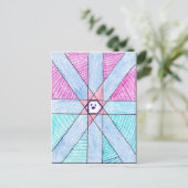 Kind Art Briefkaart - Shane's Design (Staand voorkant)