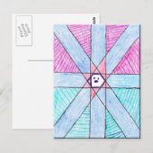 Kind Art Briefkaart - Shane's Design (Voorkant / Achterkant)