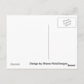 Kind Art Briefkaart - Shane's Design (Achterkant)