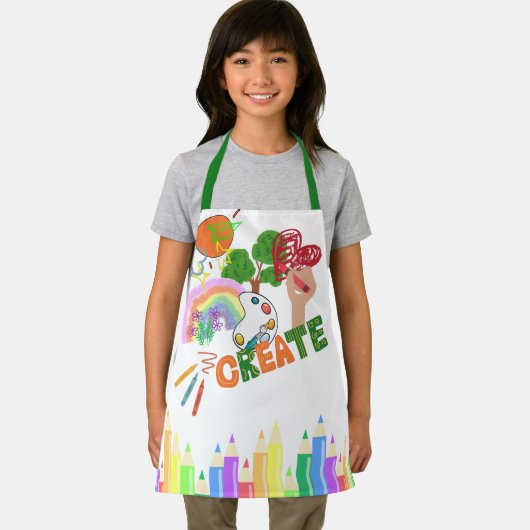 Kind Art van Creëer van Schort (Insitu)