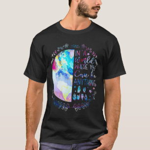 Kind Asl Alphabet Amerikaanse Gebarentaal Doof Awa T-shirt