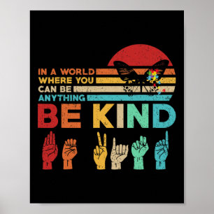 Kind Autisme Bewustzijn Vraag Mam Leraar Vriendeli Poster