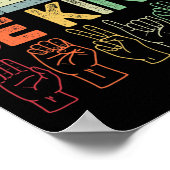 Kind Autisme Bewustzijn Vraag Mam Leraar Vriendeli Poster (Hoek)