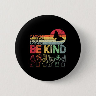 Kind Autisme Bewustzijn Vraag Mam Leraar Vriendeli Ronde Button 5,7 Cm