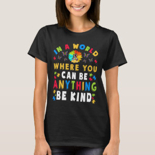 Kind Autisme Bewustzijn Vraag Mam Leraar Vriendeli T-shirt