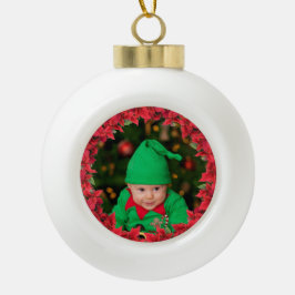 Kind/Baby Foto van keramische bal Ornament