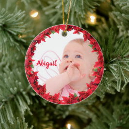 Kind/Baby Kerstmis Keramisch Ornament