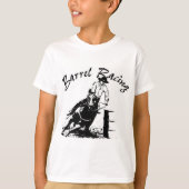 Kind Barrel Racing T-shirt (Voorkant)
