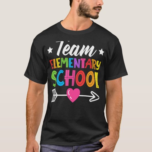 Kind basisschool leraar student t-shirt (Voorkant)