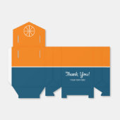 Kind basketbalsport aangepast op zaterdag bedankt bedankdoosjes (Uitgevouwen)