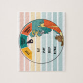 Kind Beaver Snake Opossum Zomerkamp Legpuzzel (Verticaal)