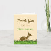 Kind bedankt u van Woodland Animal (Voorkant)