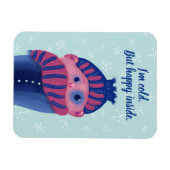 Kind bevriezen met Pet- en kalkskoud en fijn Magneet (Horizontaal)