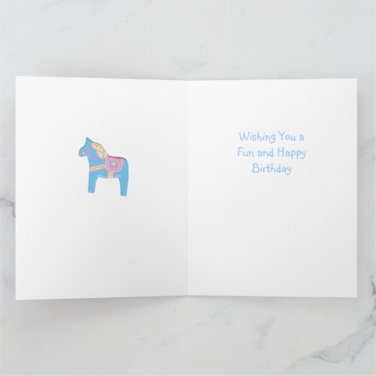 Kind Big Birthday Kaart (Binnen)