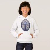 Kind Bigfoot Hoodies Sasquatch & Maiden Shirten (Voorkant volledig)