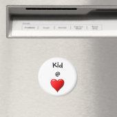 Kind bij hart magneet (Insitu (Vaatwasser))