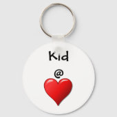 Kind bij hart sleutelhanger (Voorkant)