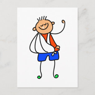 Kind bij ongevallen briefkaart