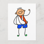 Kind bij ongevallen briefkaart (Voorkant)