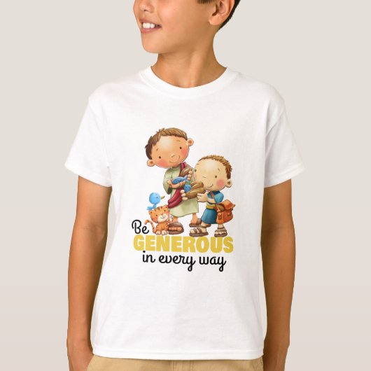 Kind Bijbelvers T-shirt (Voorkant)