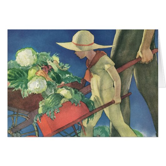 Kind, Biologische Tuinbouw; Overwinnende tuin (Voorkant Horizontaal)