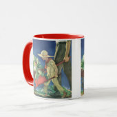  Kind, Biologische Tuinbouw; Overwinnende tuin Mok (Voorkant links)