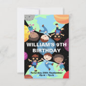 Kind Birthday Uitnodiging (Voorkant)