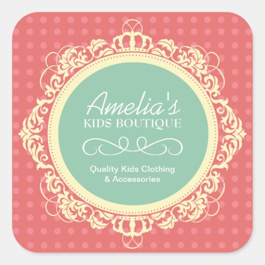 Kind Boutique Verpakking Stickers (Voorkant)