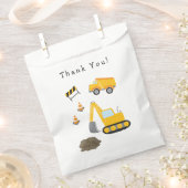 Kind Bouw Verjaardag Partij Dank u Bedankzakje (Geknipt)