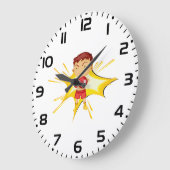 Kind Boxer in rode handschoenen en korte broek Grote Klok (Hoek)