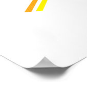 Kind Boxer in rode handschoenen en korte broek Poster (Hoek)