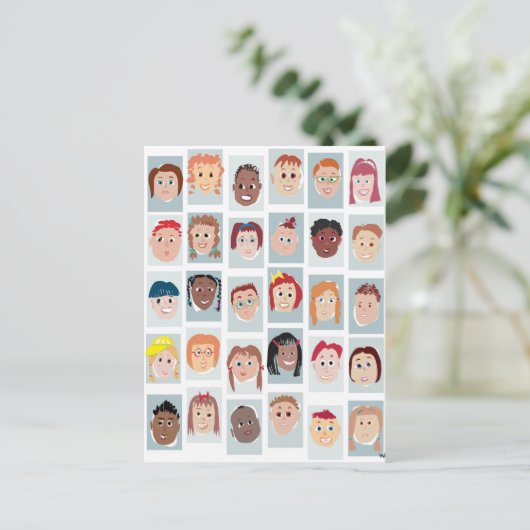 Kind Briefkaart (Staand voorkant)