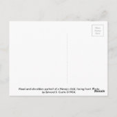 kind briefkaart (Achterkant)