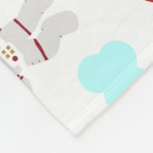 Kind Buitenruimte en astronaut patroon Fleece Deken (Hoek)
