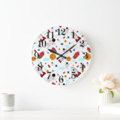 Kind Buitenruimte en astronaut patroon Grote Klok (Huis)