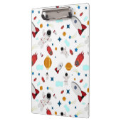 Kind Buitenruimte en astronaut patroon Klembord (Links)
