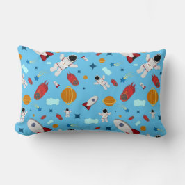 Kind Buitenruimte en astronaut patroon Kussen